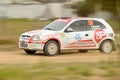 CANELONES URUGUAY - SEPTEMBER 16 2018: Atlantida rally car number 56.